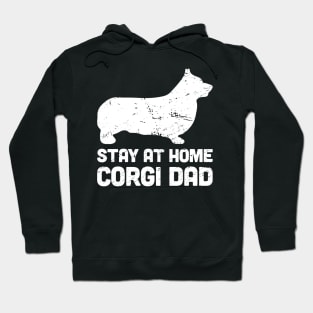 Corgi - Funny Stay At Home Dog Dad Hoodie